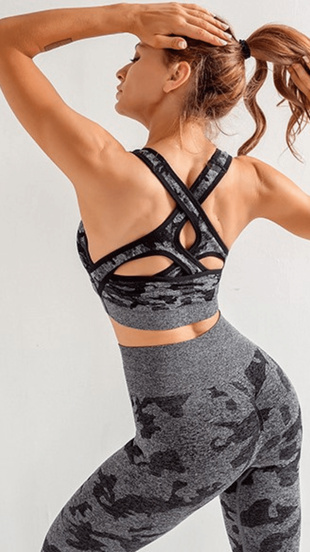 Conjunto Fitness Top e Calça sem Costura Avital Cohen – Nova Feminina